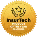 InsurTech Product of the Year contender badge